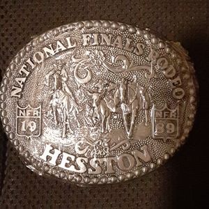 HESSON NATIONAL FINALS RODEO BUCKLE NEW